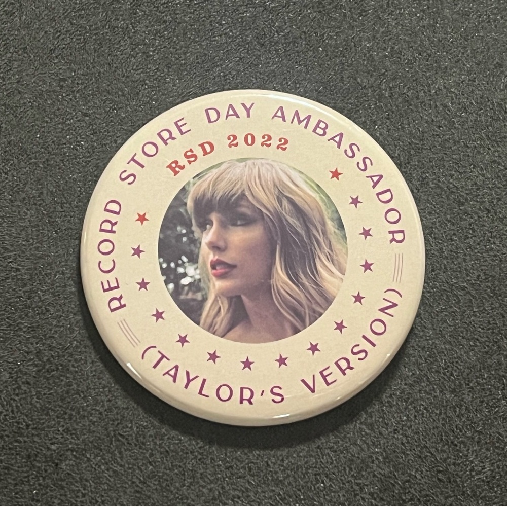 Taylor Swift RSD Ambassador Button